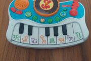 Fisher-Price toy keyboard and DJ deck