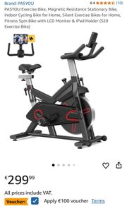 New bike indoor ( in the box )