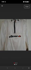 Ellesse waterproof quarter zip top