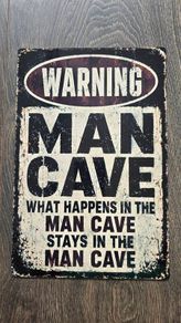 Metal sign