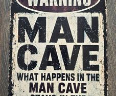 Metal sign