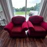 Pair of Armchairs (Grey Stretch covers included) Image 2