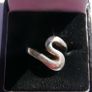 Vintage Elegant Retro Sterling Silver 925 Ring Size L - 5,63g Image 2