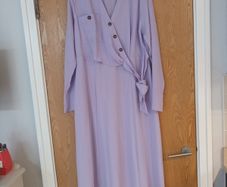 Asos Lilac  Dress.  S.16   B.N.W.T