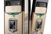 Slide Camera Case for Google Pixel 6 Pro Car Magnetic Ring Holder With Card Slot Armor Shockproof Protect Phone Cover