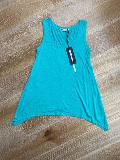 Brand New M&S Autograph Green Waterfall Top Size 10
