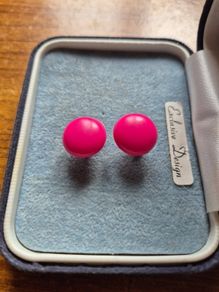 Vintage Pink Earrings