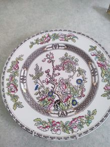 Lovely Alfred Meakin 'Bengal Tree' Medina Shape Plate - High/Afternoon Tea - Chinoiserie - Pretty Florals - Dresser Display