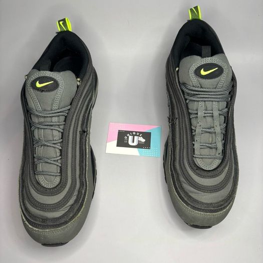 Premium Nike Air Max 97 Black Grey Neon