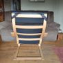 Scandinavian Armchair, and Footstool. Image 5