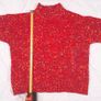 Savida Chunky Red Speckled Cable Knit Jumper 14UK/42EU Image 9