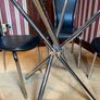 Tempered glass table and 4 matching chairs Image 6