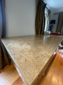 Golden Marble Table