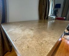 Golden Marble Table