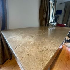 Golden Marble Table