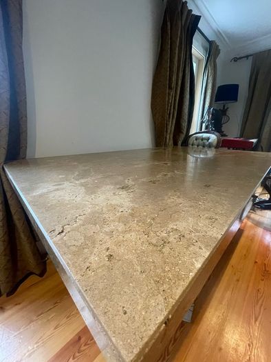 Golden Marble Table