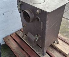 Solid fuel boiler stove