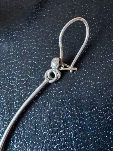 Sterling earrings and bangle set