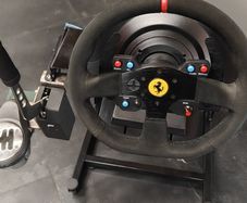 Racing Wheel, Handbrake & Stand