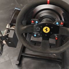 Racing Wheel, Handbrake & Stand