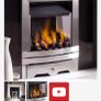 Granite fireplace with Gas fire Image 4