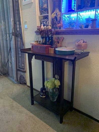 32" Console Table Rustic Sofa Table Accent Entryway Table for Living Room,Hallway Entrance