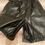 Leather shorts /10UK Image 3