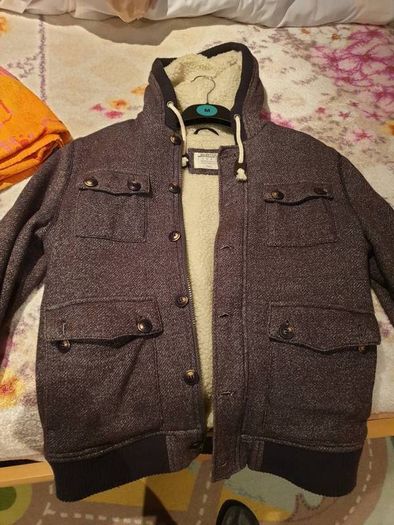 burton brown small jacket