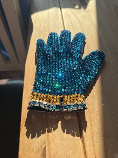 Michael Jackson Blue Fantasy Glove
