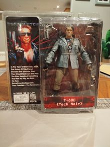 NECA 2011 Terminator Series 2 T-800 Tech Noir 7 Inch Figure New
