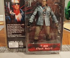 NECA 2011 Terminator Series 2 T-800 Tech Noir 7 Inch Figure New