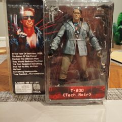NECA 2011 Terminator Series 2 T-800 Tech Noir 7 Inch Figure New