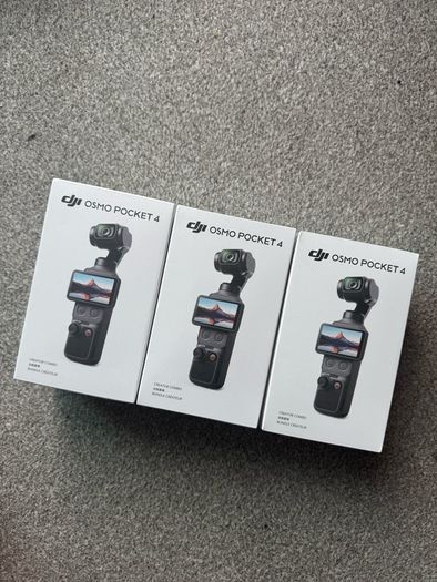 DJI Osmo Pocket 4 Creator Combo Brand New Sealed