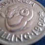 1962 Australian Silver Shilling. Image 3