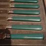 1919 Sterling Silver and Bakerlite Butter Knives Image 4