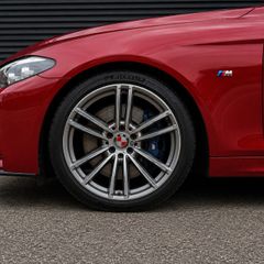 BMW Carbon Fibre Centre Caps (Red) Free Post