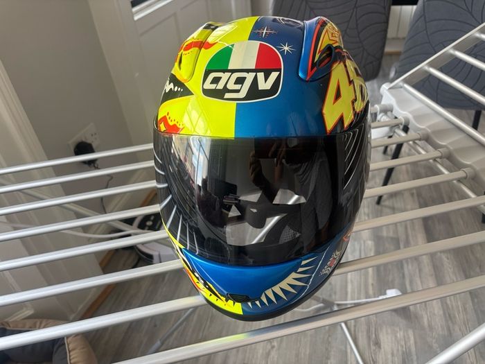 AGV X-R2 Rossi Top Old-School helmet