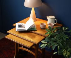 Mid Century Set of 3 Nesting Tables
