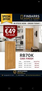 Deanta RB7 Solid Doors 78x28" ONLY