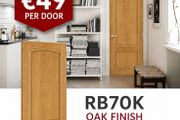 Deanta RB7 Solid Doors 78x28" ONLY