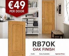 Deanta RB7 Solid Doors 78x28" ONLY