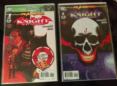 Flashpoint: Batman Knight Of Vengeance ! Very Rare And Collectible !