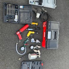 Selection of workshop tools.