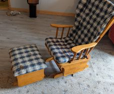 Rocking Chair  and Rocker Footrest