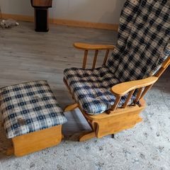 Rocking Chair  and Rocker Footrest