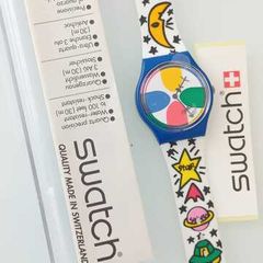 Swatch Watch Vintage New Gn134 - Space People By Castelbajac