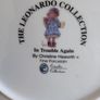 Leonard Collection Decorative Plate: "In Trouble Again" by Christine Haworth Image 2