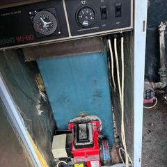Grant 50-80 indoor boiler + pump