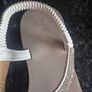 Wide Fit Diamante T Bar Sandal size 9 Image 3