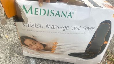 Massage seat cover